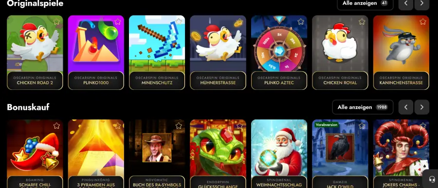 Oscarspin apk download